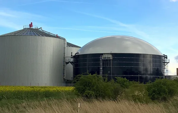 Biogas-Anlage